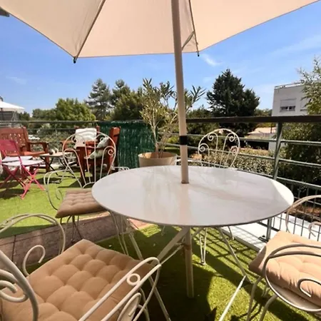 With Terrace And Pool Appartamento